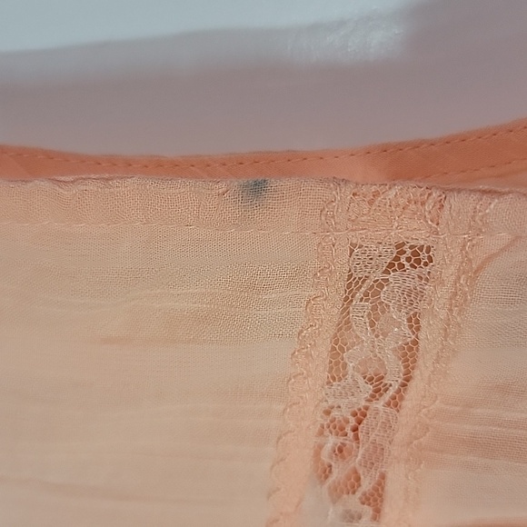 FREE PEOPLE NWT ALANA LACE TRIM PEPLUM TOP SZ SMALL - Picture 14 of 14